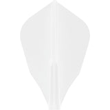 *Cosmo Darts - Fit Flight - Set of 3 - W Shape White