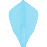 *Cosmo Darts - Fit Flight - Set of 3 - W Shape Blue