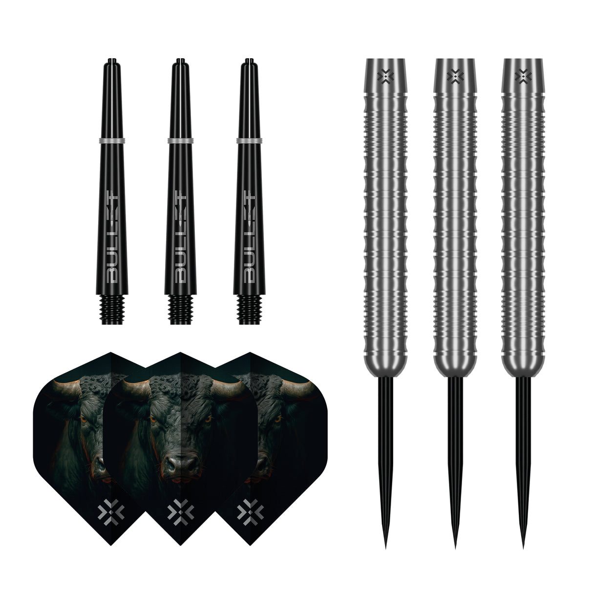 Bullet Fury Darts - Stahlspitze - 90% Tungsten