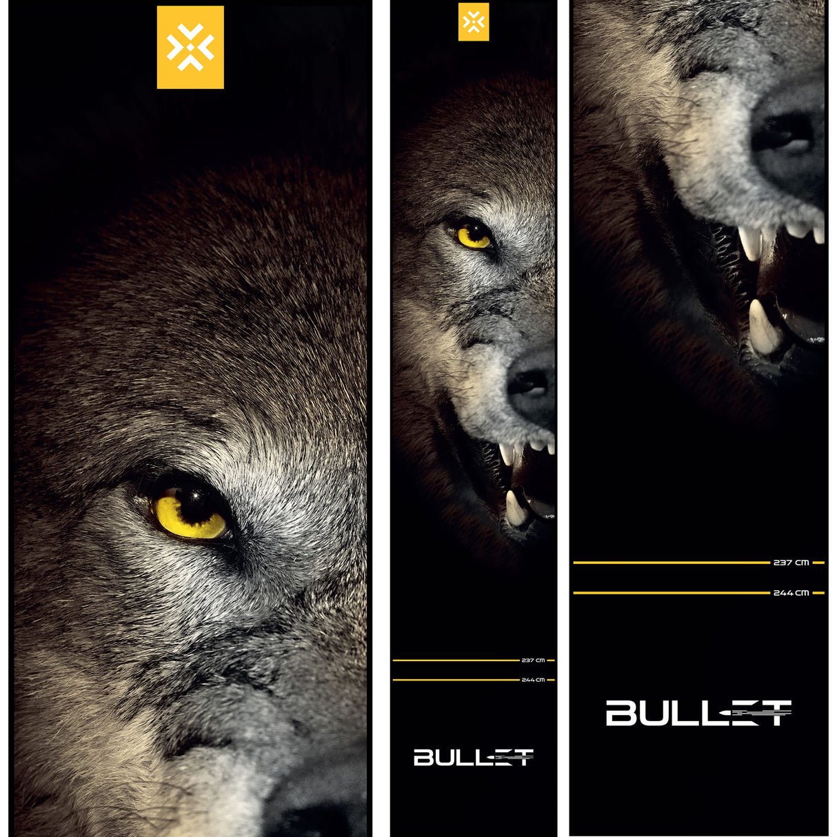 Bullet Animal Darts Mat - Teppich - 300 x 60cm