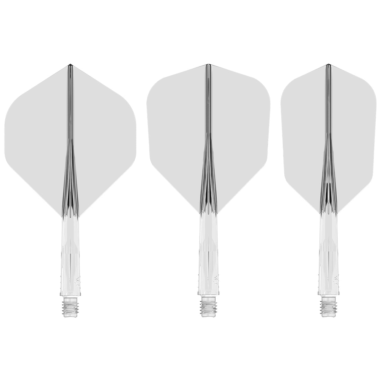 Mission Force 90- Neue Formgepresster Flight & Schaft System - Klar