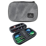 Mission Force 90 Dart Case - EVA Formgepresstes Wallet - Limitierte Auflage - Groß - Grau Denim
