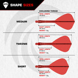 Mission Force 90 Vortex - Formgepresster Flight & Schaft - Drachen