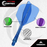 Mission Force 90 Vortex - Formgepresster Flight & Schaft - Standard Nr6