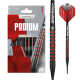 Goat Podium Darts - Welche Spitze - 80% Tungsten - Schwarz & Rot - 20g