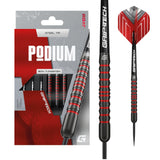 Goat Podium Darts - Stahlsptize - 80% Tungsten - Schwarz & Rot