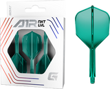 Goat A1R Dart Flights - Formgepresstes Flight & Schaft System - Standard No6 - Grün