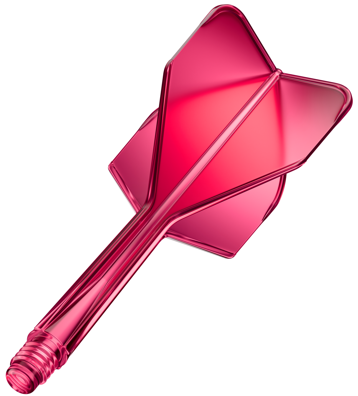 Goat A1R Dart Flights - Formgepresstes Flight & Schaftsystem - Standard No6 - Pink