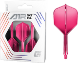 Goat A1R Dart Flights - Formgepresstes Flight & Schaftsystem - Standard No6 - Pink