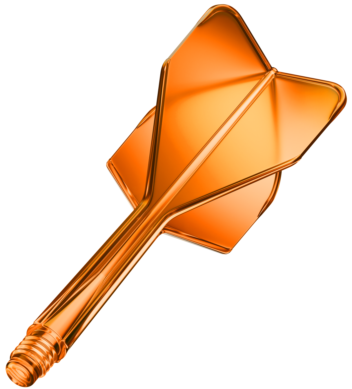 Goat A1R Dart Flights - Formgepresstes Flight & Schaftsystem - Standard No6 - Orange