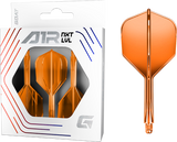 Goat A1R Dart Flights - Formgepresstes Flight & Schaftsystem - Standard No6 - Orange