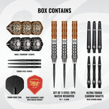 Shot Gnarly Darts - Stahlspitze - 95% Tungsten - Gnasha