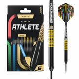 Goat Athlete Darts – Stahlspitze – Messing – Gelb – 12 g