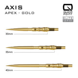 Harrows Quick Points - Stahlspitze - Apex Axis