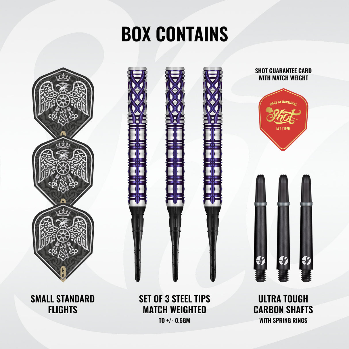 Shot Goths Darts - Welche Spitze - 90% Tungsten - Visara