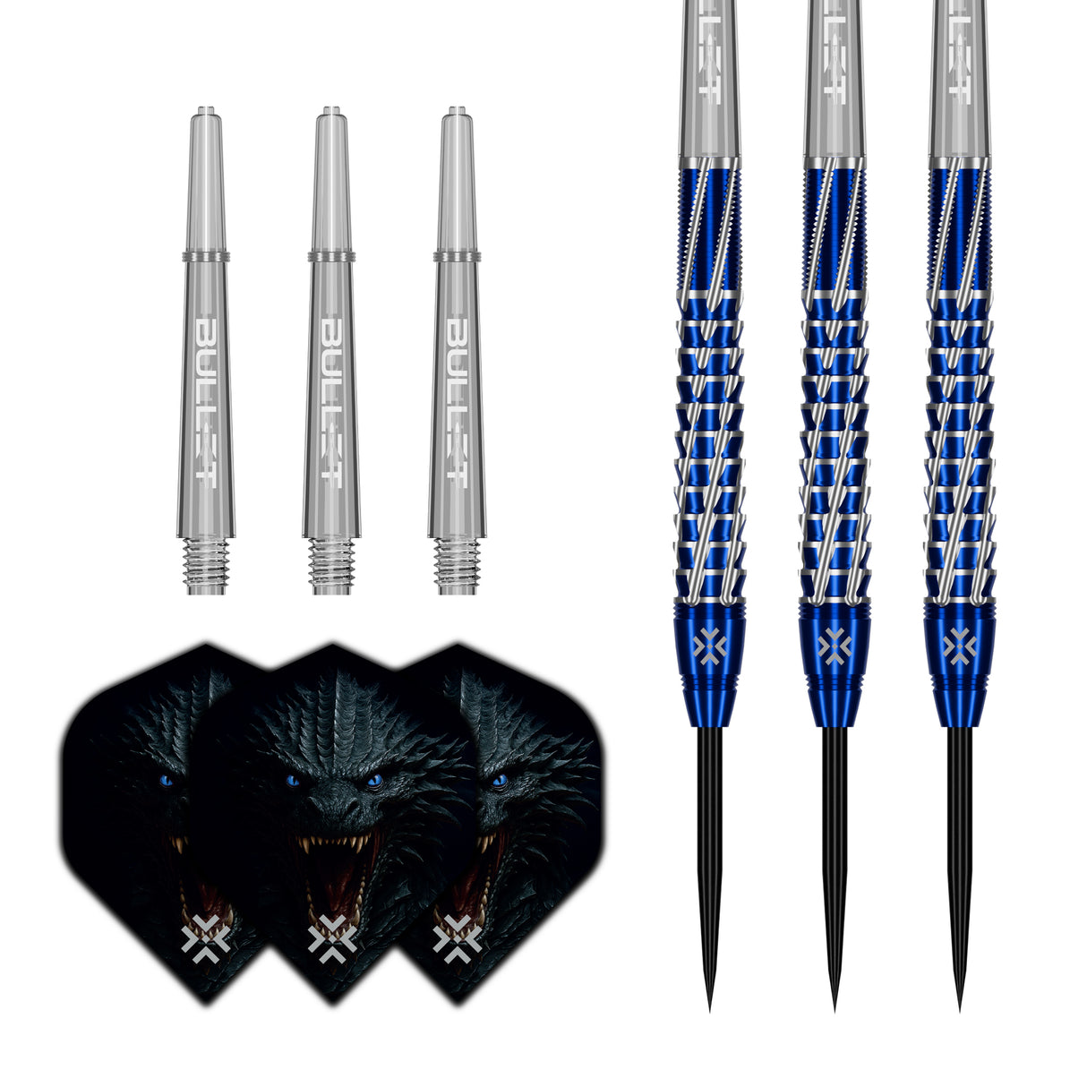 Bullet Hydra Darts - Stahlspitze - 95% Tungsten