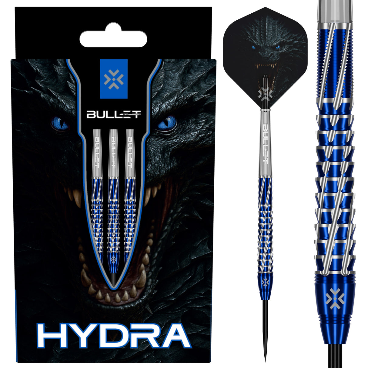 Bullet Hydra Darts - Stahlspitze - 95% Tungsten