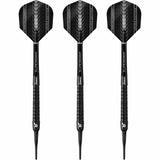 Harrows Supergrip Black Darts - Soft Tip - 18g
