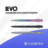 Caliburn EVO Dartspitzen - Helix Groove