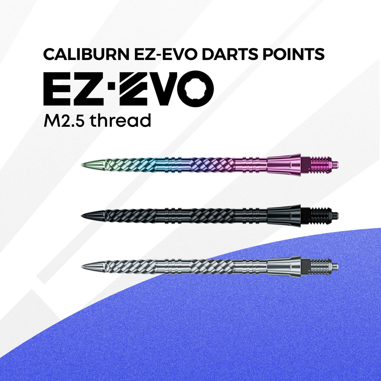 Caliburn EZ-EVO Dartspitzen - Helix Groove