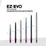 Caliburn EZ-EVO Dartspitzen - Helix Groove