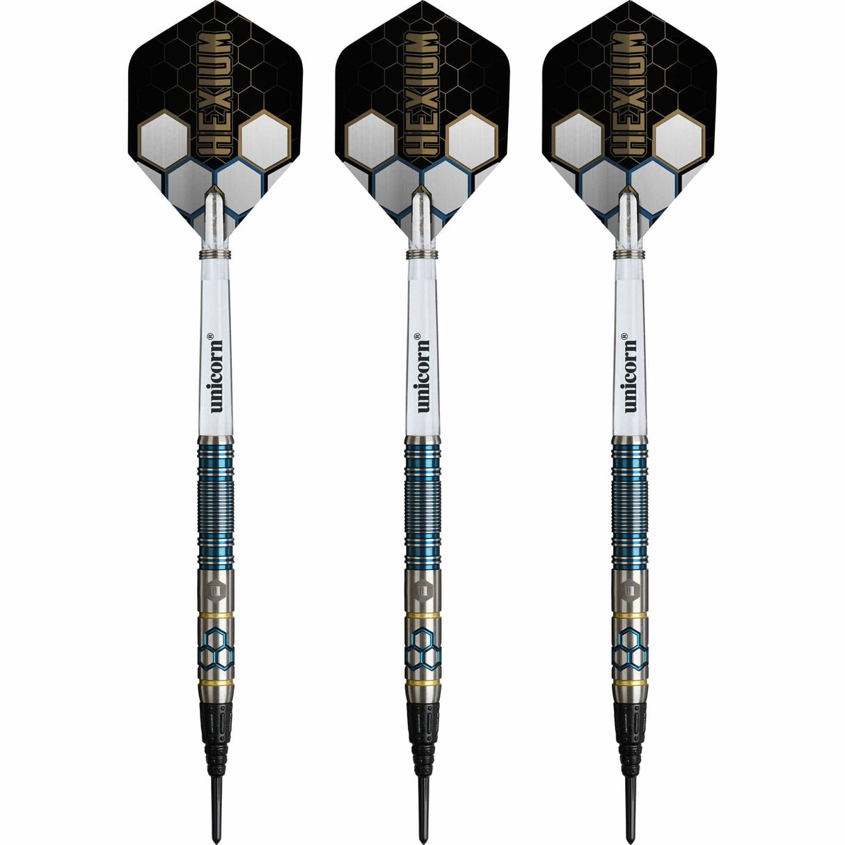 Unicorn Hexium Darts - Welche Spitze - 90% Tungsten - Stil 2
