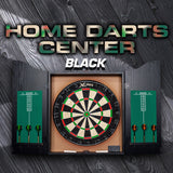 XQMax - Home Darts Centre - Cabinet with Dartboard and Darts - Black