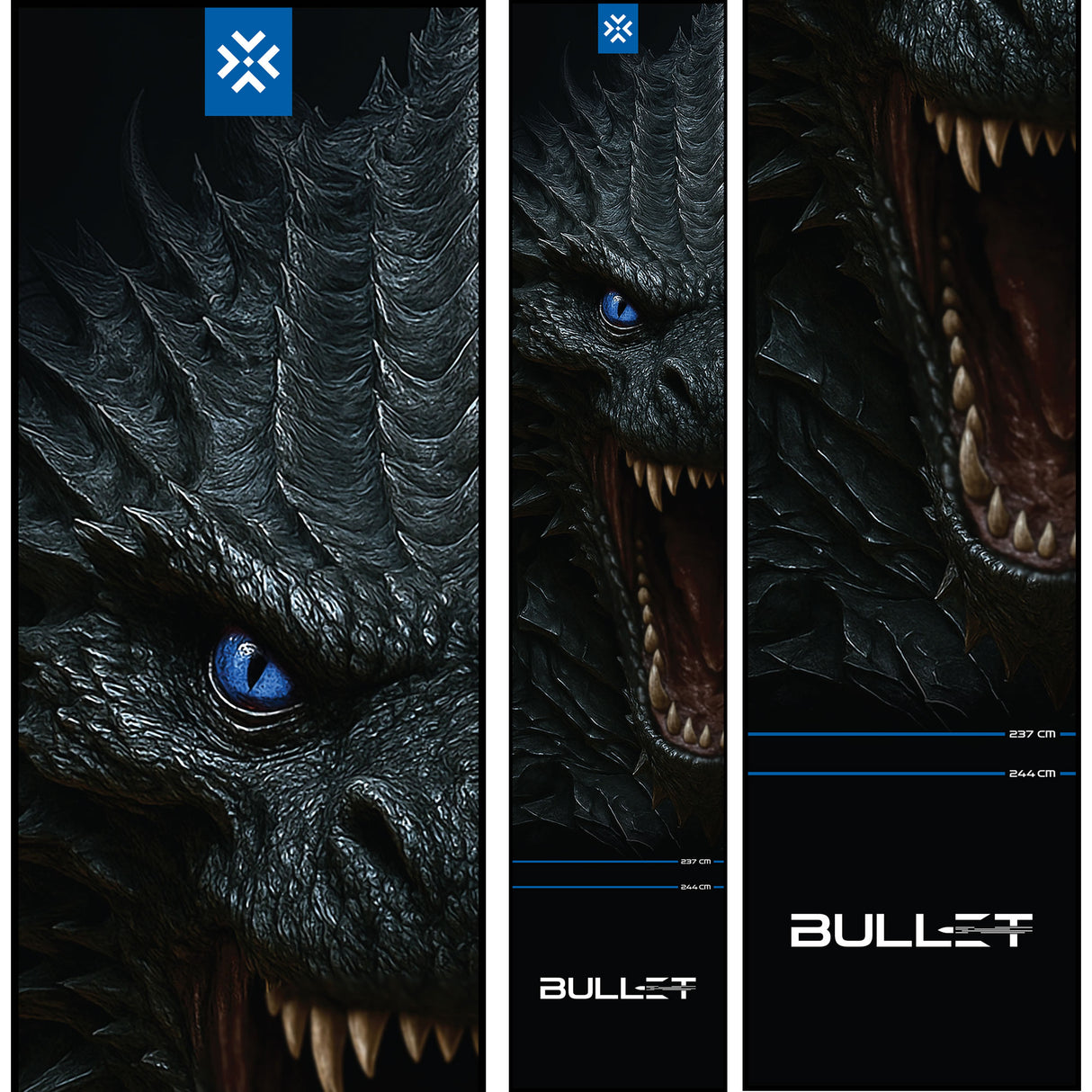 Bullet Animal Darts Mat - Teppich - 300 x 60cm
