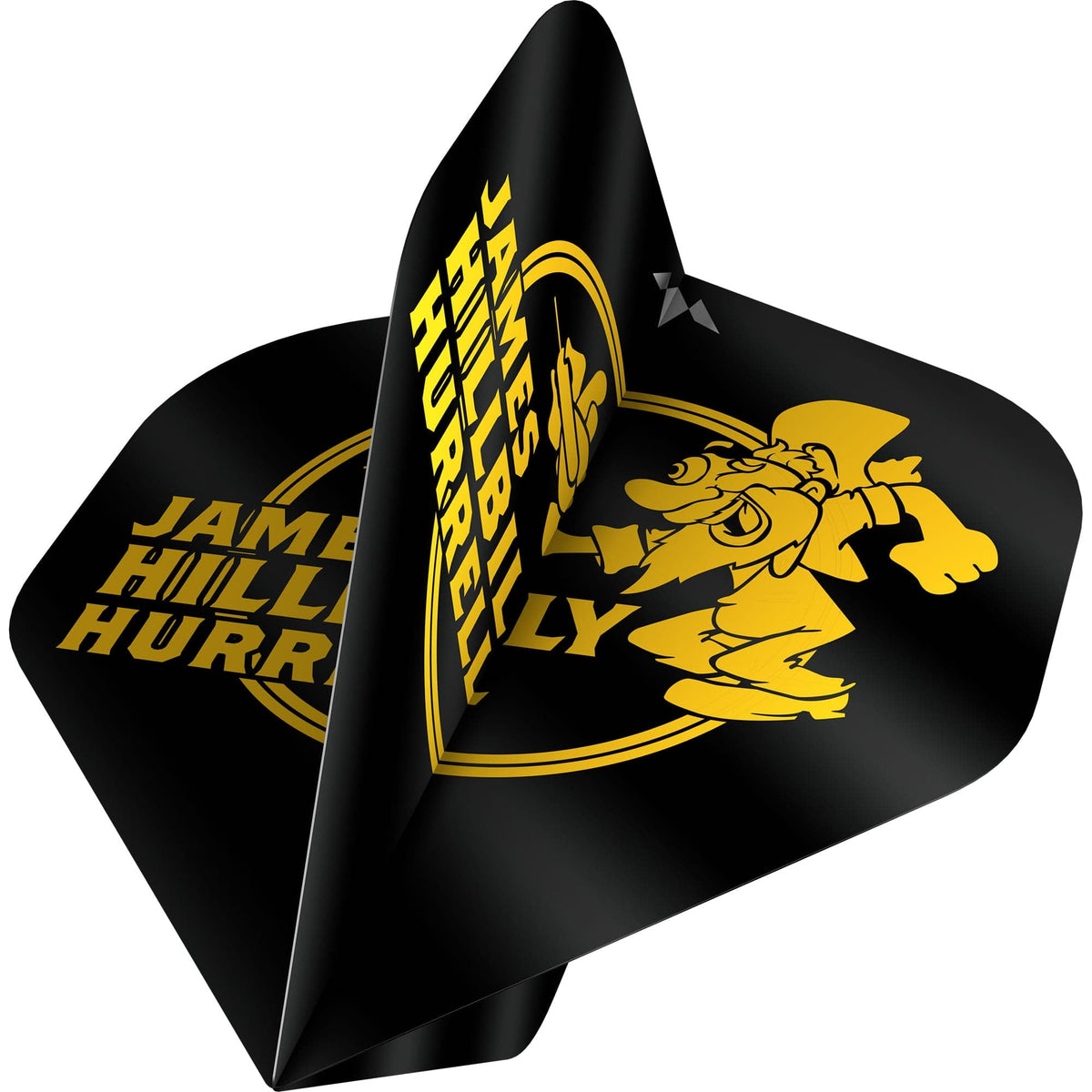 Jason Hurrell Mission Solo Dart Flights - 100 Micron Standard No2 - James Hurrell V2