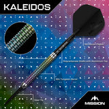 Mission Kaleidos Darts - Stahlspitze - 95% Tungsten