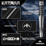 Mission Katana Darts - Stahlspitze - 95% Tungsten