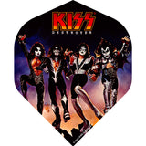Kiss Dart Flights – Offiziell lizenziert – 100 Mikron – Nr. 2 – Std – F3 – Schwarz – Zerstörer