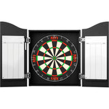 Kiss Dartboard-Schrank – Offiziell lizenziert – C6 – Premium Schwarz – Alive in 77