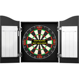 Kiss Dartboard Cabinet - Official Licensed - C3 - Premium Black - Smoke Stage