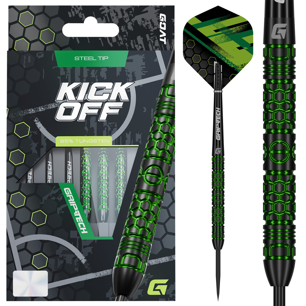 Goat Kick-Off Darts - Stahlspitze - 95% Tungsten