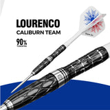 Caliburn Players Darts - Stahlspitze - 90% Tungsten - Lourenco