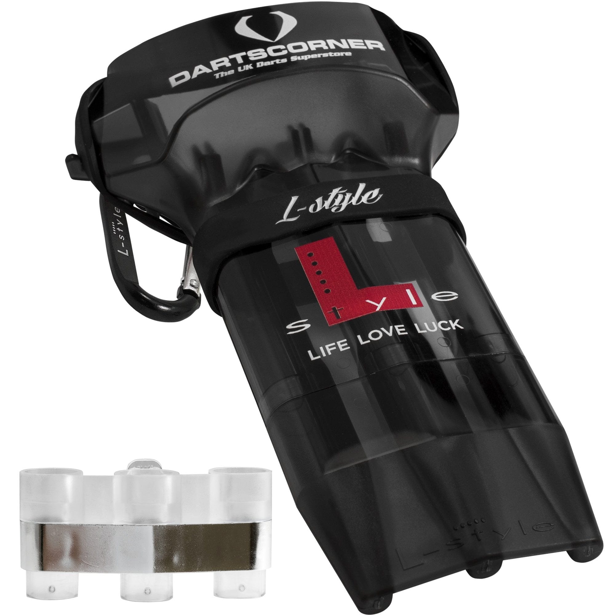 L-Style - Krystal One - Dart Case - Schwarz - Life Love Luck