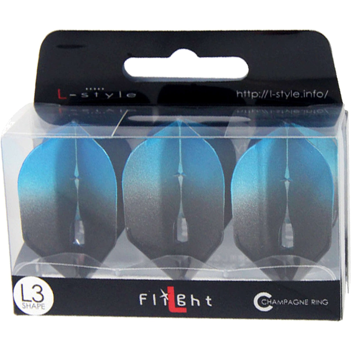 L-Style - L-Flight Pro - Champagne Ring - L3 Shape - Two Tone - Black