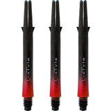 L-Style - L Shafts - Carbon Two Tone - Black and Red - Short L Style 330 47mm Medium