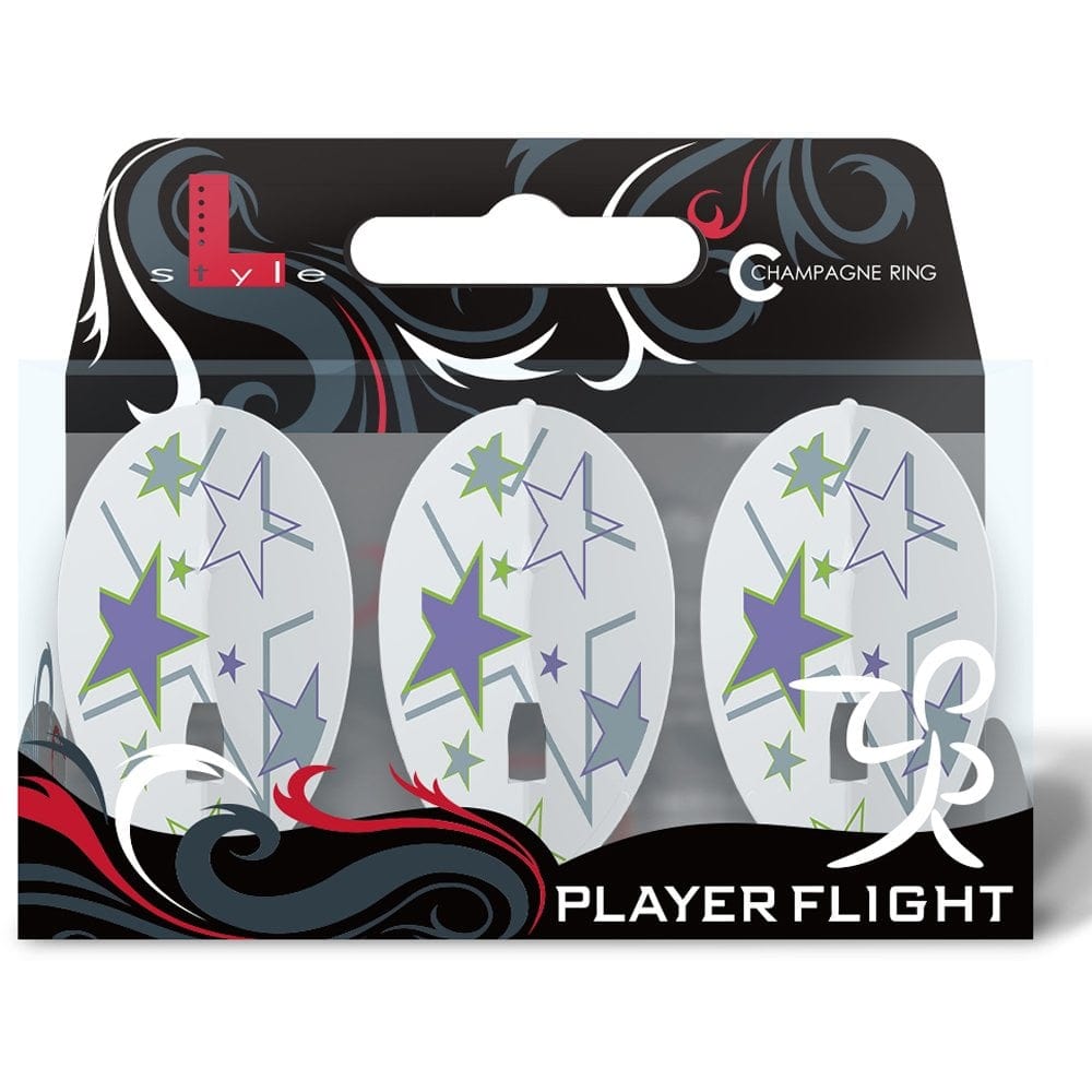 *L-Style - L-Flights - L2 Pro - Champagne Ring - Teardrop - Ryan Murray - White