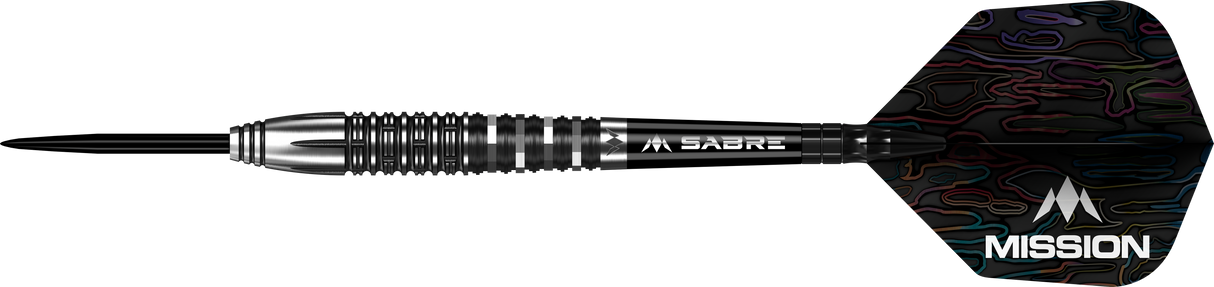 Mission Labyrinth Darts - Stahlspitze - 90% Tungsten - Schwarz PVD