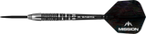 Mission Labyrinth Darts - Stahlspitze - 90% Tungsten - Schwarz PVD
