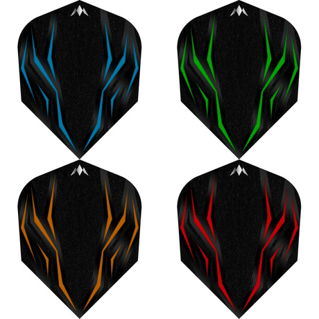 Mission Lava Dart Flights - 100 Micron - Std - No6