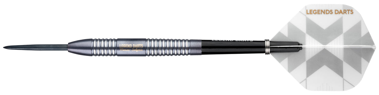 *Legend Darts - Steel Tip - The Gentle - Mensur Suljovic - Black