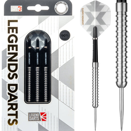 *Legend Darts - Steel Tip - 90% Tungsten - Pro Series - V12 - Square Cut 22g