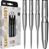 Legend Darts – Stahlspitze – 90 % Wolfram – Pro-Serie – V23 – glatte Muschel