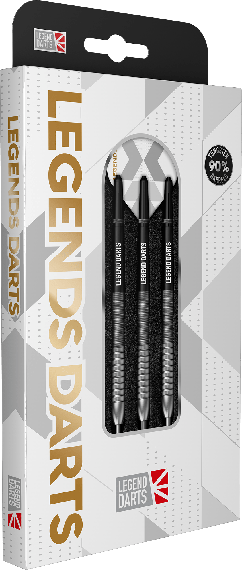 Legend Darts - Steel Tip - 90% Tungsten - Pro Series - V25 - Shark Bomb