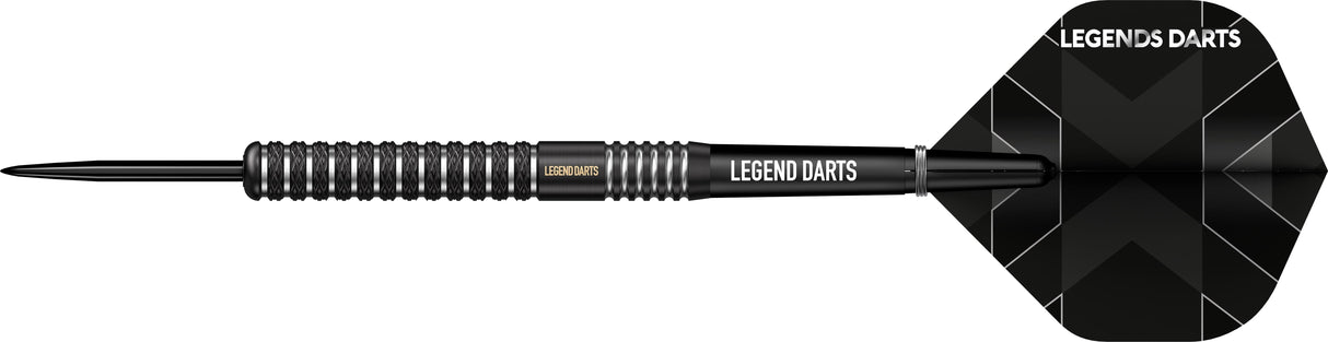 Legend Darts - Steel Tip - Evolution Series - B10 - Black - Front Knurl