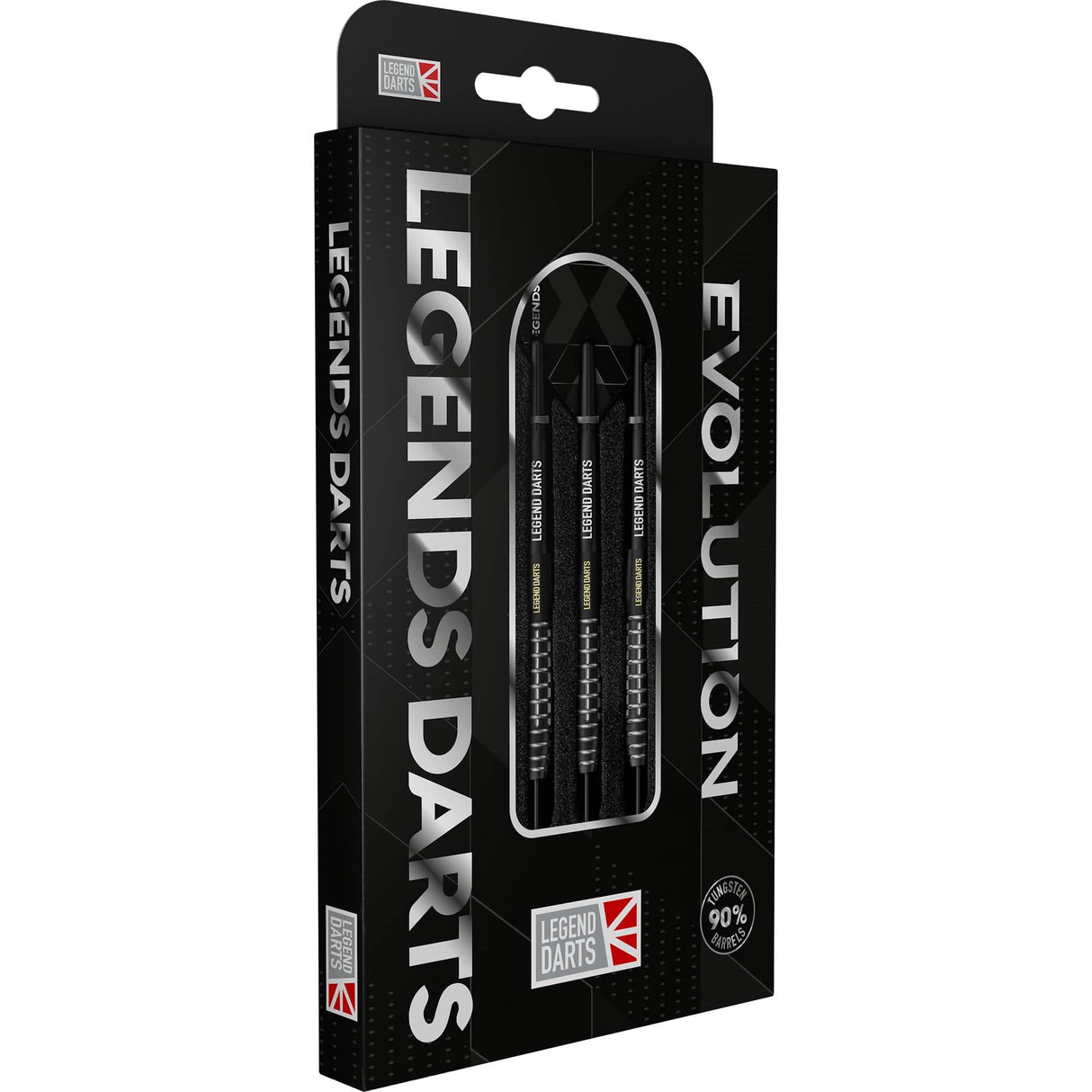 Legend Darts - Steel Tip - Evolution Series - B13 - Black - Grenade Bomb