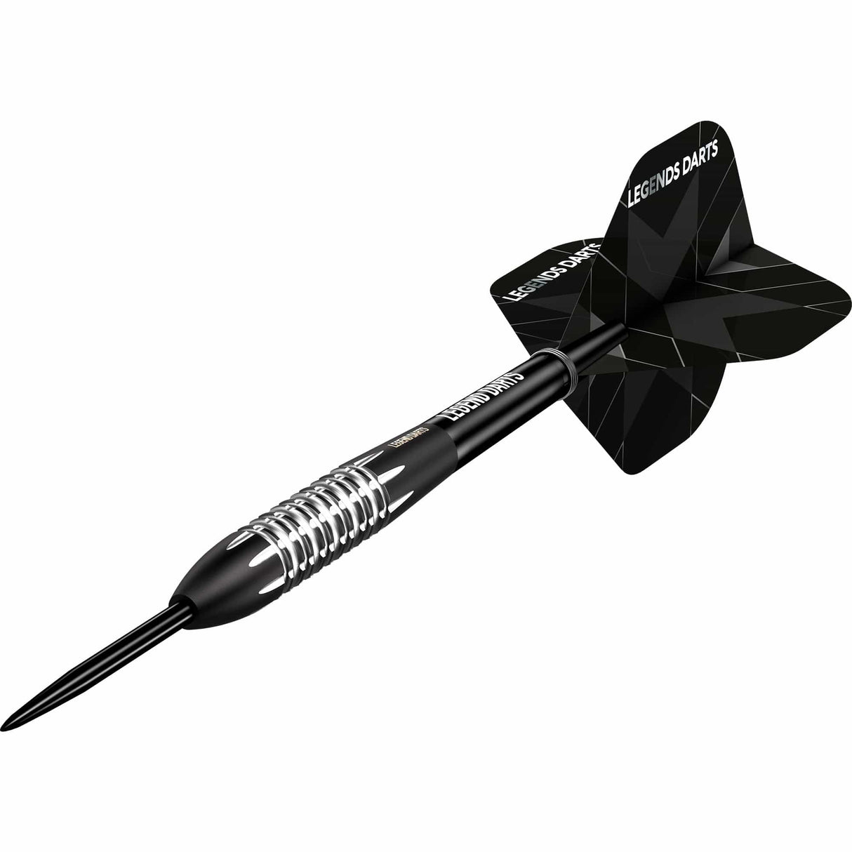 Legend Darts - Steel Tip - Evolution Series - B03 - Black - Milled Bomb